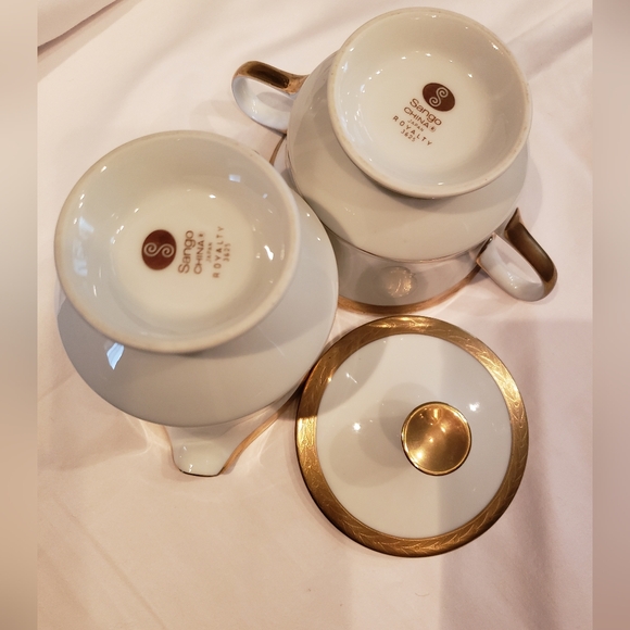 Sugar Bowl and Creamer Brand Sango Vintage... - Picture 2 of 12